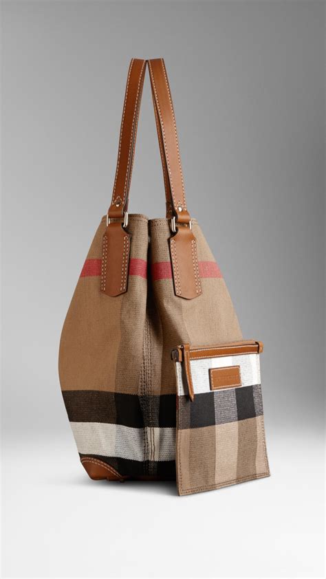 burberry bag tote 2015|burberry checked canvas tote bag.